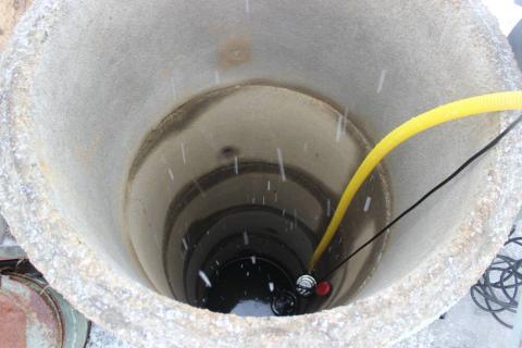 Чистка колодца